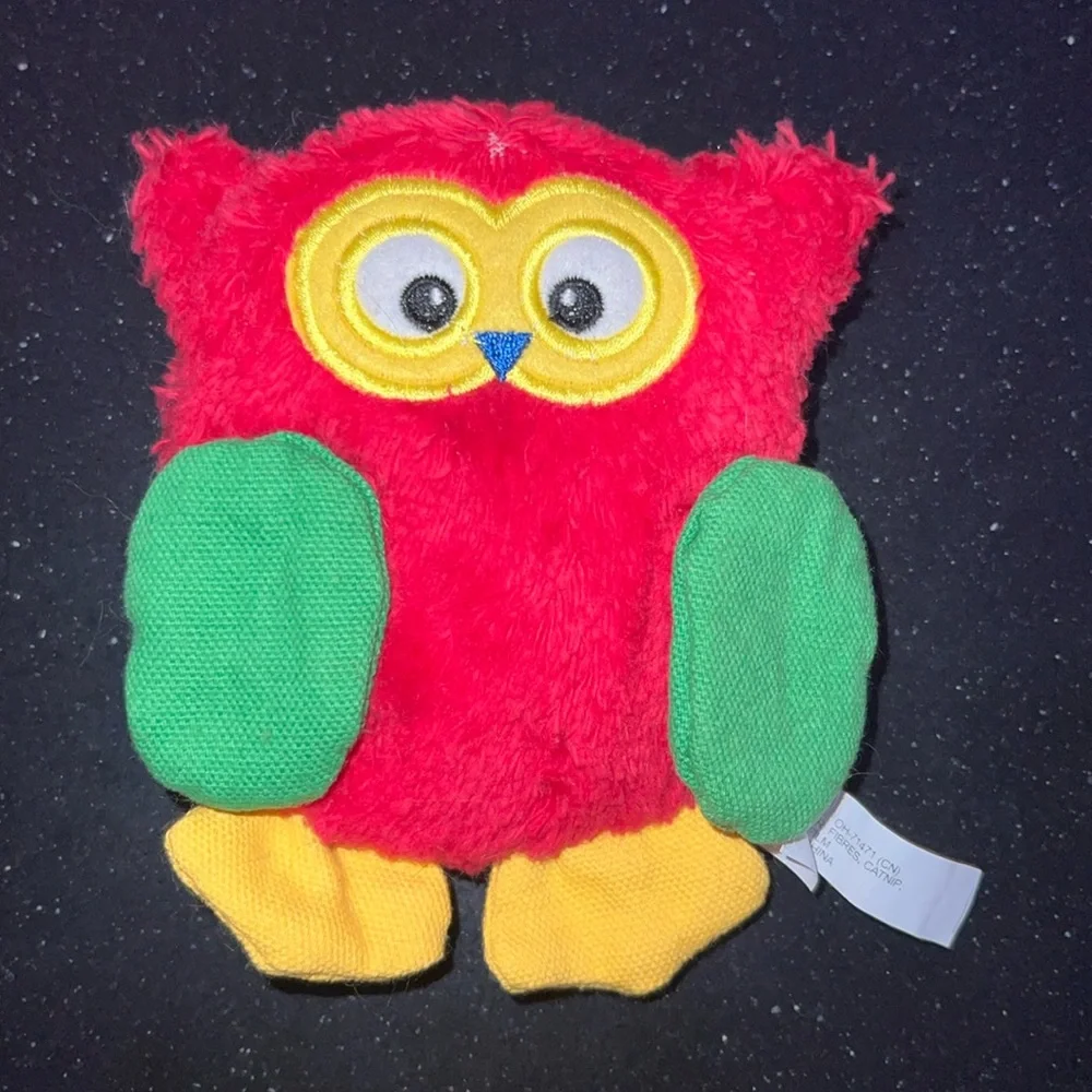 KONG Catnip Plush Owl Cat Toy